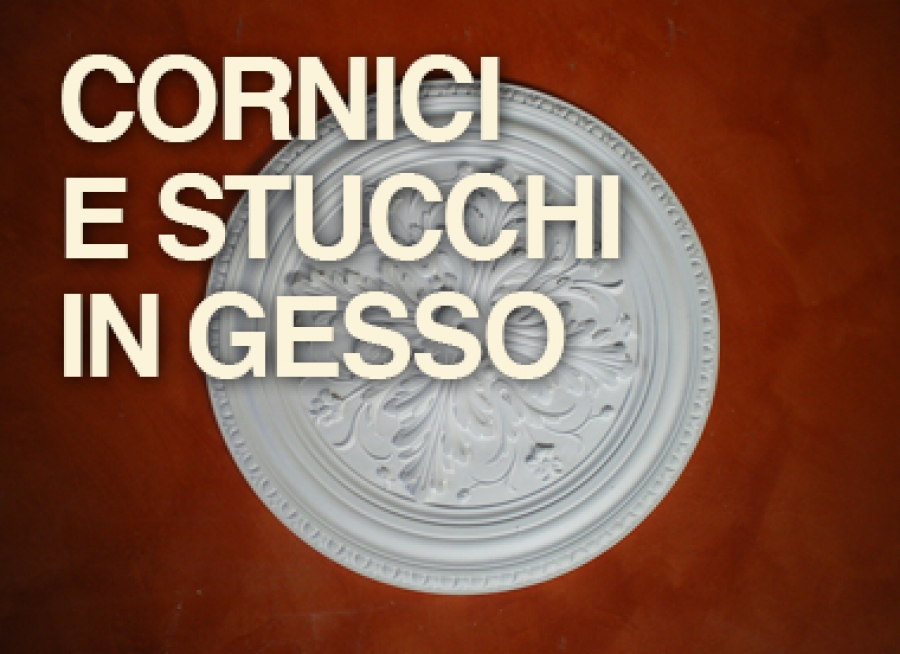 Cornici e stucchi in gesso